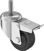 Image of Product. Front orientation. Casters. Hydraulic Lift Kits for Workbenches.