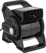 Image of Product. Front orientation. Fans. Pivoting-Head Portable Fans.