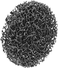 Image of Product. Front orientation. Sanding Discs. Nylon Mesh Quick-Change Sanding Discs for Stainless Steel and Hard Metals.