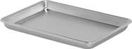 Image of Product. Front orientation. Pans. Metal Pans, Style G.