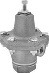 Image of Product. Front orientation. Pressure-Regulating Valves. Long-Life Pressure-Regulating Valves for Water, Oil, Air, and Inert Gas.