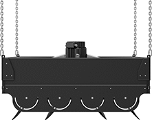 Image of Product. Front orientation. Fans. Low-Profile Direct-Drive Ceiling-Mount Fans.