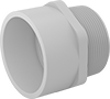 UV-Resistant Standard-Wall Plastic Pipe Fittings for Water