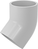 UV-Resistant Standard-Wall Plastic Pipe Fittings for Water