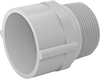 UV-Resistant Standard-Wall Plastic Pipe Fittings for Water