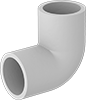 UV-Resistant Standard-Wall PVC Pipe Fittings for Water