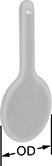 Image of Product. Front orientation. Contains Annotated. Pipeline Fluid Blockers. Paddle Blinds.