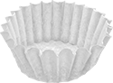 Image of Product. Front orientation. Coffee Filters. Paper Coffee Filters.