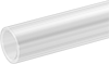 Clear-View Thick-Wall Plastic Pipe Nipples and Pipe for Water