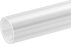 Clear-View Thick-Wall Plastic Pipe Nipples and Pipe for Water