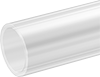 Clear-View Thick-Wall Plastic Pipe Nipples and Pipe for Water