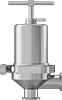 Sanitary Back-Pressure-Regulating Valves