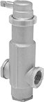 Image of Product. Front orientation. Air Vent Valves. Inline Air-Release Valves for Water.