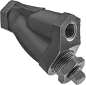Image of Product. Front orientation. Strainers. Medium-Pressure Stainless Steel Y-Strainers.