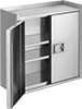 Harsh Environment Wall-Mount Shelf Cabinets