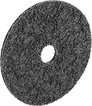 Image of Product. A. Front orientation. Style A. Surface Conditioning, Arbor Mount, For Stainless Steel and Hard Metals, Discs.