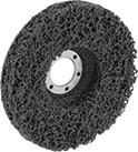 Image of Product. Silicon Carbide (Unthreaded Arbor Hole). Front orientation. Silicon Carbide Abrasive. Arbor Mount, Discs, Surface Conditioning, Unthreaded Arbor Hole.