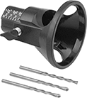 Image of Product. Front orientation. Rotary Tool Drywall Cutters. Dremel Rotary Tool Drywall Cutter Kits.