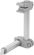 Image of Product. Style B. Front orientation. Conveyors. Modular Mini Chain Belt Conveyors, Guide Mounts, Aluminum.