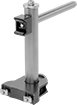 Image of Product. Style A. Front orientation. Conveyors. Modular Mini Chain Belt Conveyors, Guide Mounts, Steel.