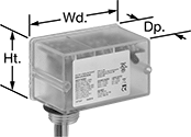 Image of Product. Front orientation. Contains Annotated. Relays. Washdown Enclosed Relays.