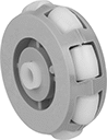Image of Product. Front orientation. Skate Wheels. Multidirectional Skate Wheels , Bushing Bore—1 Wheel.