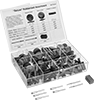 Rubber-Cushioned Abrasive Grinding Bit Sets for Metals
