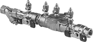 Image of Product. Front orientation. Backflow-Prevention Valves. Easy-Maintenance Threaded Two-Stage Backflow-Prevention Valves for Drinking Water, Dual Check.