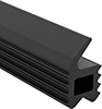 Channel-Mount Seals with Wiper