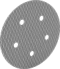 Long-Life Adhesive-Back Vacuum Sanding Discs