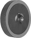 Image of Product. Pad with 1 Polishing Side (Back). Back orientation. Buffing and Polishing Pads. Arbor-Mount Buffing and Polishing Pads, Arbor Mount, 1 Polishing Side.