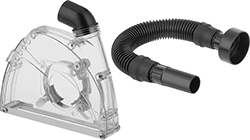 Image of Product. Front orientation. Dust Hoods. Dust Hoods for Angle Grinders, Cutting.