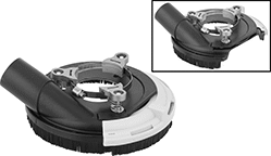 Image of Product. Front orientation. Contains MultipleImages. Dust Hoods. Dust Hoods for Angle Grinders, Grinding, Nylon.