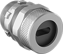 Image of Product. Front orientation. Cord Grips. Liquid-Tight Aluminum Cord Grips for Building Cable.