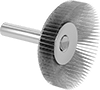End Brushes with Shank for Angles and Corners