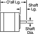 Image of Attribute. Side1 orientation. Contains Annotated. Economy Stepper Motors, Motors.