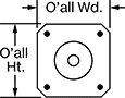 Image of Attribute. Front orientation. Contains Annotated. Clean Room Stepper Motors, Motors.