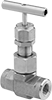 High-Temperature Threaded Precision Flow-Adjustment Valves