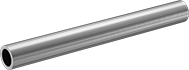 Image of Product. Front orientation. Pipe and Fittings. Thick-Wall Stainless Steel Unthreaded Pipe Nipples and Pipe.