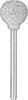 Image of Product. Side1 orientation. Grinding Bits. Cotton-Laminate Grinding Bits for Metals , Style 2.