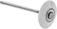 Image of Product. Front orientation. Polishing Bobs. Aggressive Polishing Bobs, Disc with Tapered Edge.