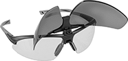 Image of ProductInUse. Front orientation. Safety Glasses. Flip-Up Welding Glasses.