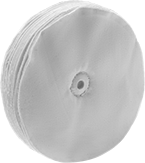 Image of Product. Front orientation. Buffing and Polishing Wheels. Mirror-Finish Buffing Wheels for Curved Surfaces.