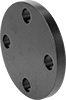 FM-Approved Low-Pressure Cast Iron Unthreaded Pipe Flanges