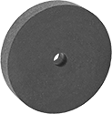 Image of Product. Front orientation. Grinding Bits. Rubber-Cushioned Abrasive Grinding Bits without Shank for Metals , Style 5.