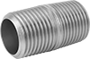 Standard-Wall Stainless Steel Threaded Pipe Nipples and Pipe