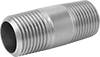 Standard-Wall Stainless Steel Threaded Pipe Nipples and Pipe