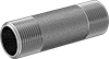 Standard-Wall Stainless Steel Threaded Pipe Nipples and Pipe