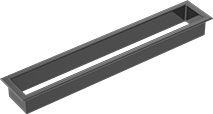 Image of Product. Front orientation. Grommets. Furniture Grommets, Style E.