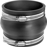 Image of Product. Front orientation. Pipe Expansion Joints. Clamp-On&nbsp;Pipe Expansion Joints for&nbsp;Drain,&nbsp;Waste,&nbsp;and Vent.